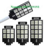 Đèn đường liền thể 3 mặt đèn TP Solar công suất 600w