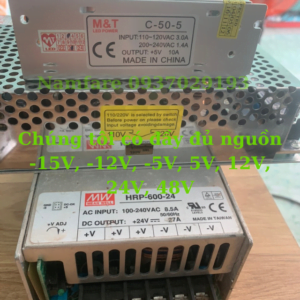 Nguồn tổ ong power supply -15V -12V -5V 5V 12V 24V 48V