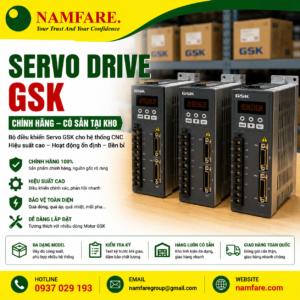 Servo Drive GSK Chính Hãng | Bộ Điều Khiển Servo CNC GSK Tại Namfare