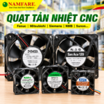 Quạt Tản Nhiệt CNC Chính Hãng 120x120, 92x92, 80x80 | Fanuc, Mitsubishi, Siemens, NMB