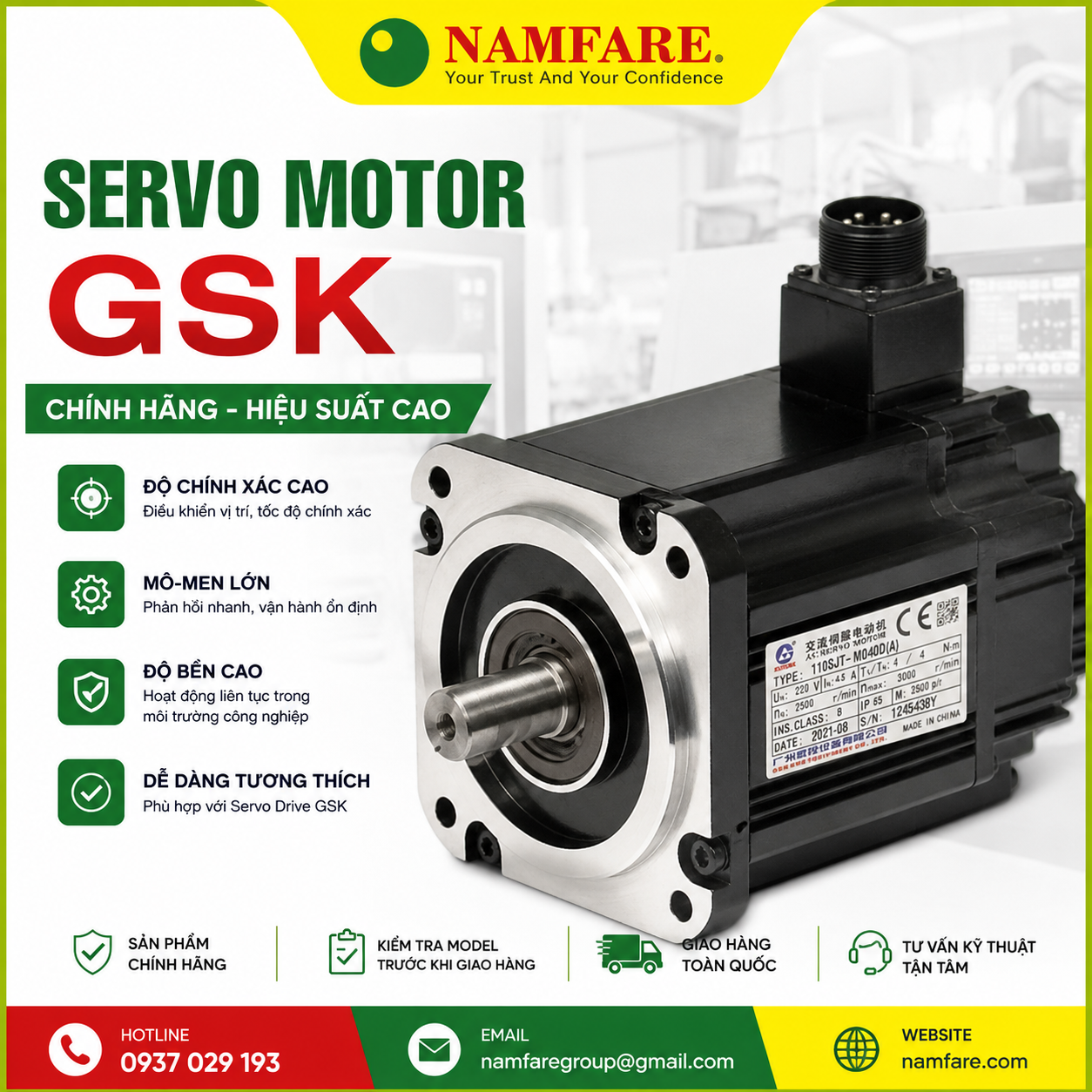 47be82aa-57cd-40cf-9df7-47a26e242a7d Servo Motor GSK Chính Hãng | Cấu Tạo, Nguyên Lý Hoạt Động Và Ứng Dụng Trong Máy CNC | Namfare - Ảnh 1