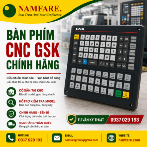Bàn Phím CNC GSK Chính Hãng | Keyboard Điều Khiển CNC GSK