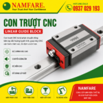 CON TRƯỢT CNC – LINEAR GUIDE BLOCK CHO MÁY CNC